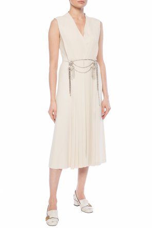 Sleeveless dress with pleats, zdjęcie 2 Sleeveless dress with pleats od Gucci